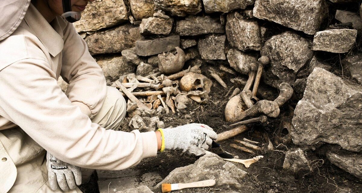 Mormânt vechi de 600 de ani descoperit la Kuélap, o fortăreață pre-incașă