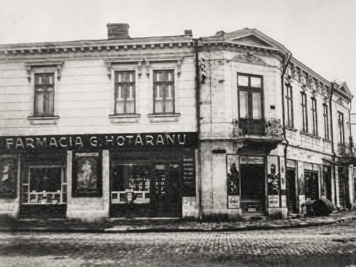 Prima farmacie Hotaranu la 1914