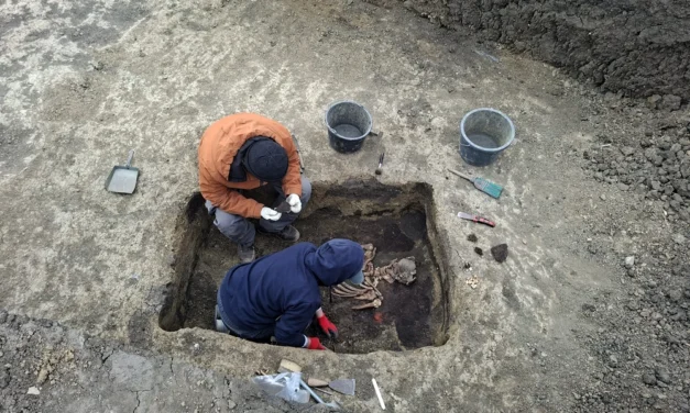 Complex funerar spectaculos, din vremea piramidelor egiptene, descoperit la Botoșani